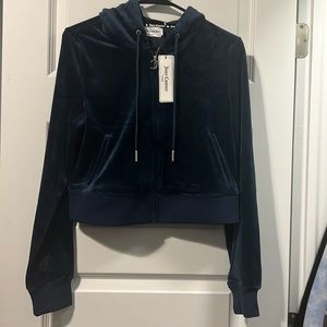 BRAND NEW JUICY COUTURE NAVY SWEATER